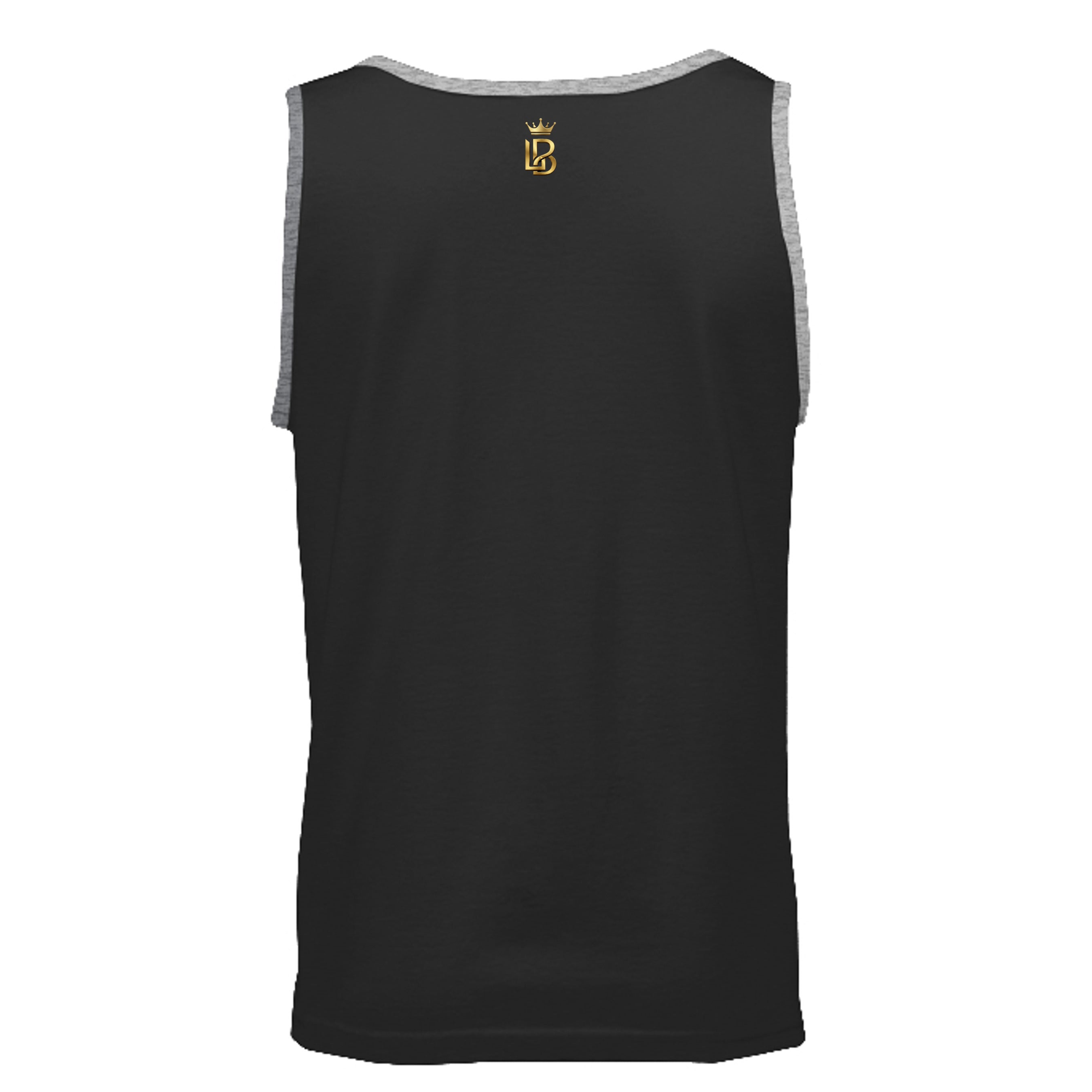 Black/ Heather Grey - 3633 - BACK