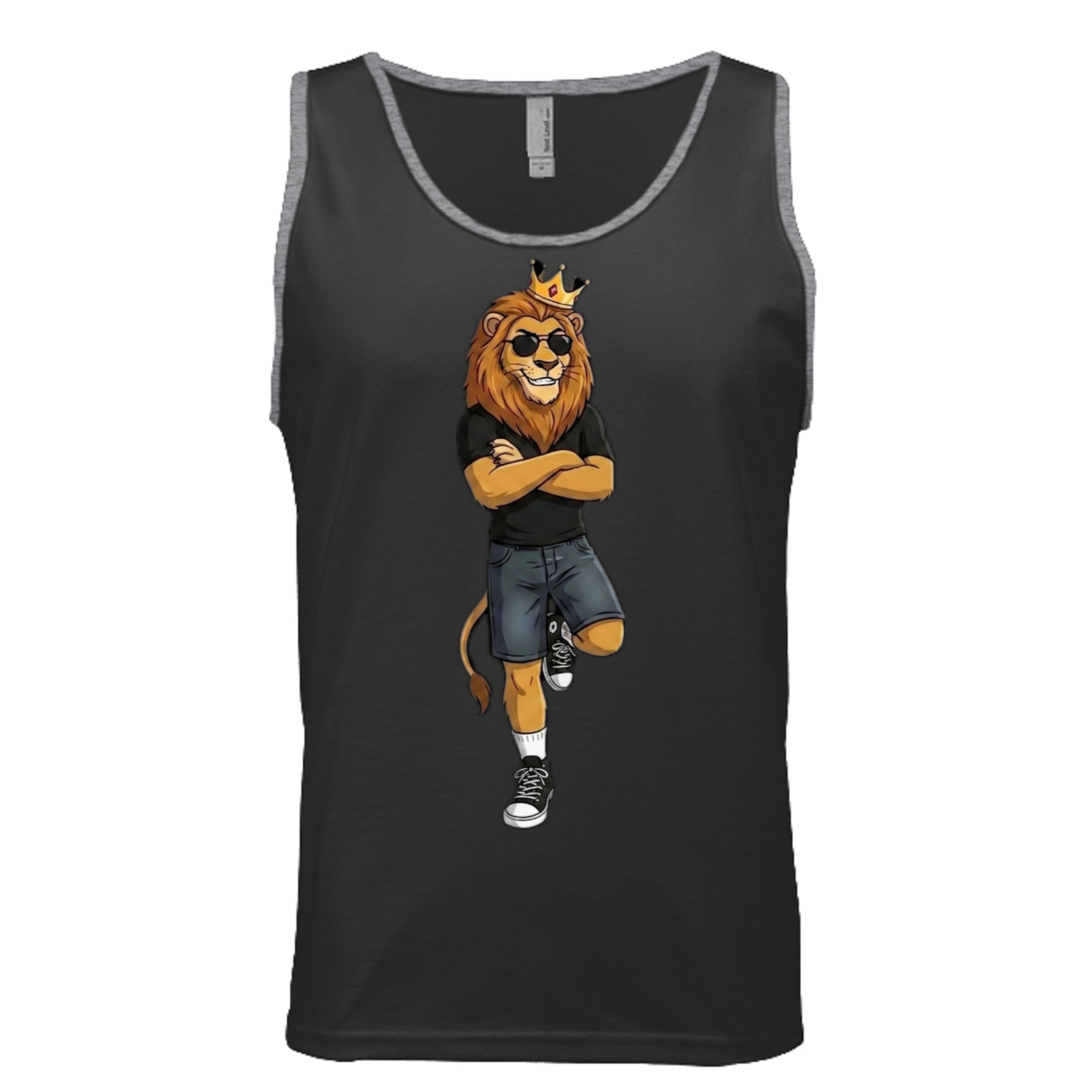 Black/ Heather Grey - 3633 - FRONT