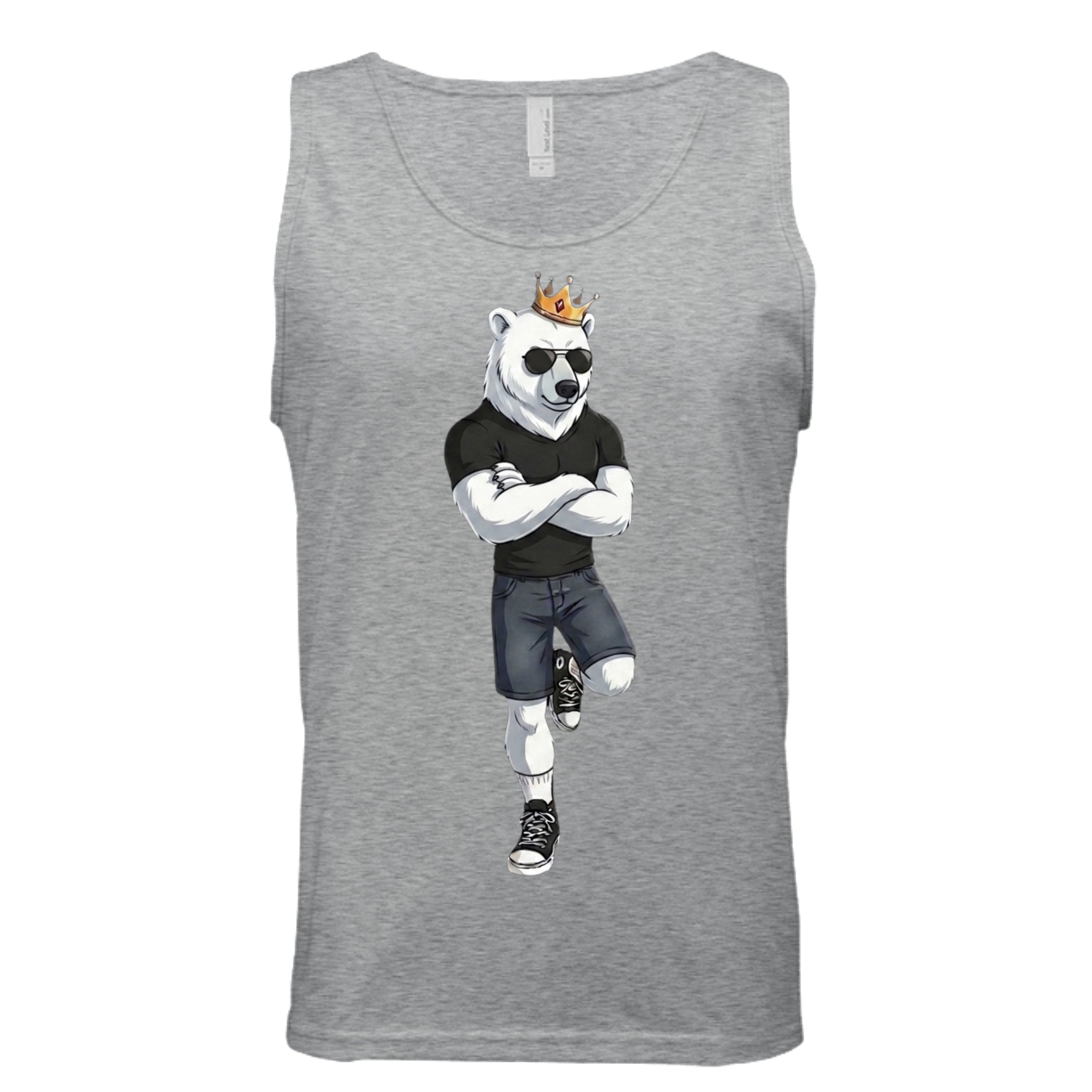 Heather Grey - 3633 - FRONT